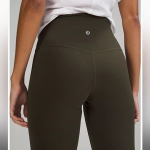 NWOT Dark Olive Lululemon Align High-Rise Leggings